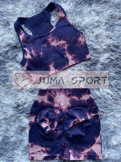 Conjunto Batik Importado (Morado y Rosa)