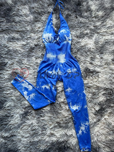 Catsuit Batik Largo (Azul Francia)