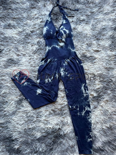 Catsuit Batik Largo (Azul marino)