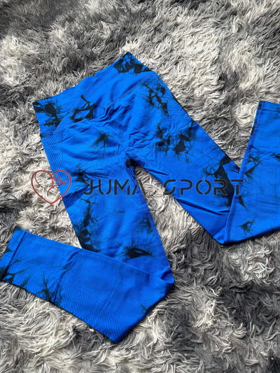 Calza Seamless V (Azul)