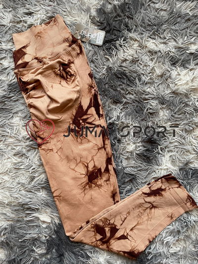 Calza Seamless cola en V (Mostaza)