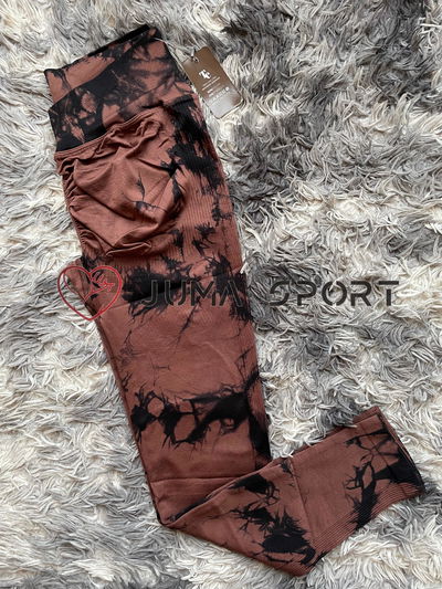 Calza Seamless cola en V (Marron)