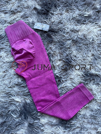 Calza Seamless acanelada (Violeta)