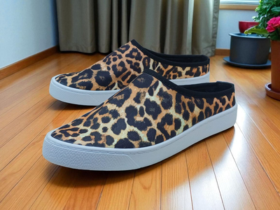 ZUECOS LONA ANIMAL PRINT 