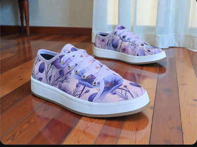 ZAPATILLAS DE LONA VIOLETTAS