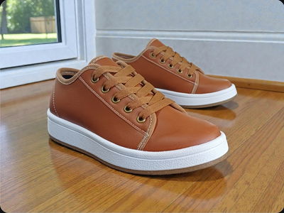 ZAPATILLAS CUERO PU SUELA 