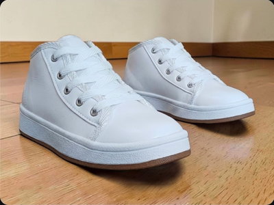 BOTITAS CUERO P.U. BLANCO 