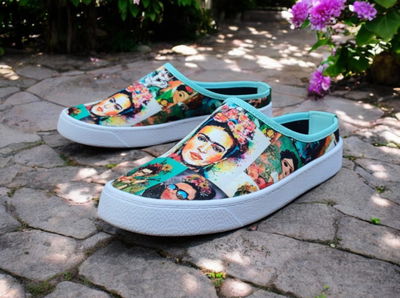 Zuecos LONA FRIDA