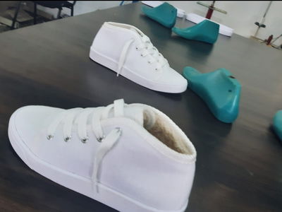 BOTITAS LONA BLANCA