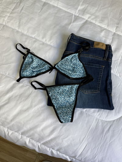 Conju print celeste