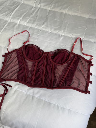 Corset URBAN bordo