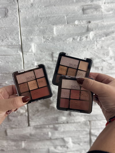 Paleta de sombras skora