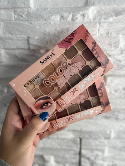 Paleta de sombras Saniye color Burst