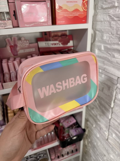Neceser chico washbag rosa
