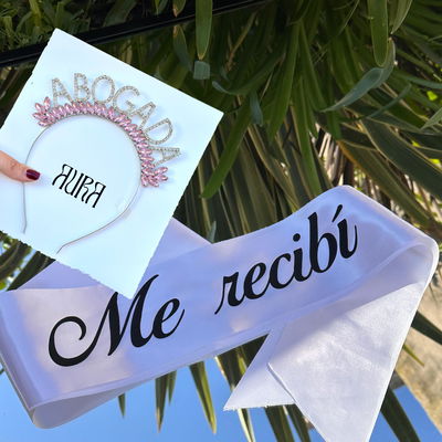 Vincha Exclusive + banda personalizada