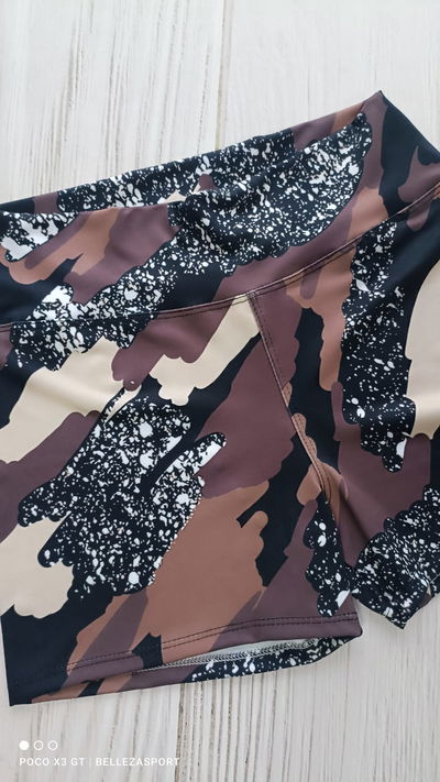 Shorts  suples estampados 
