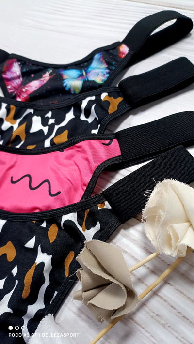 Less elastico ancho lycra sublimada por docena 