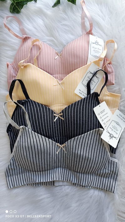 Top de morley a rayas Tango por 1/2 docena 