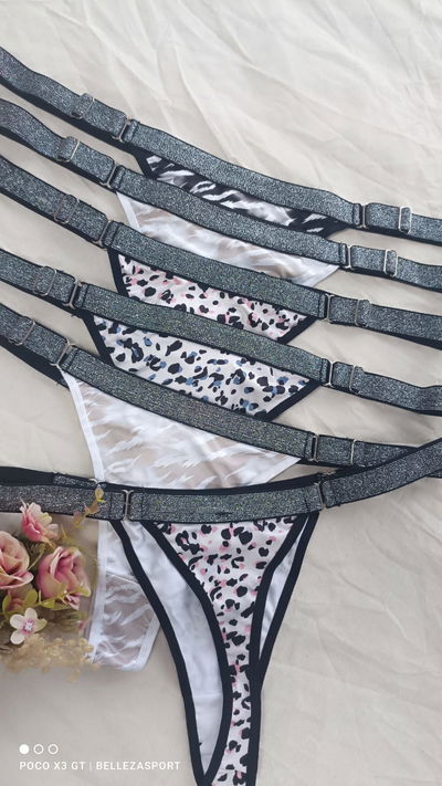 Less Lurex lovely por media Docena 