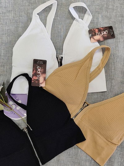 Top D'lirio con cierre 