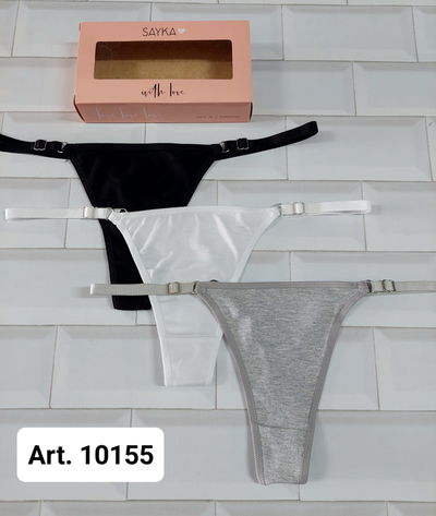 Sayka Colaless alg/lycra lisa c/ bretel regulable 