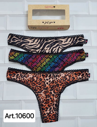 Sayka Colaless microfibra estampada 