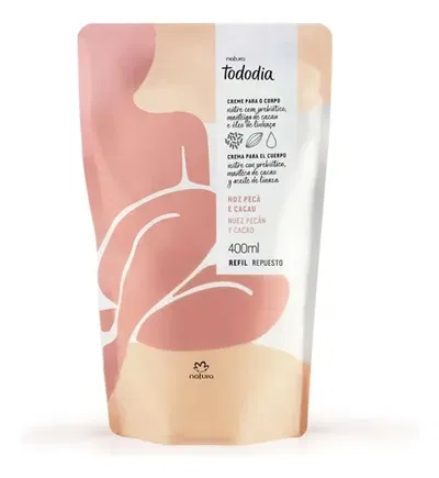 Tododia Crema corporal nuez pecan y cacao