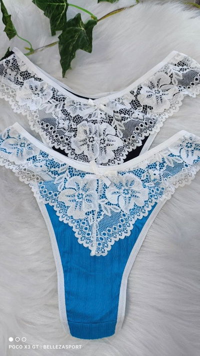 less en algodon c/encaje 