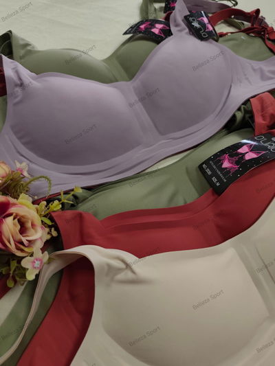 corpiños latex sin costura con broche por media docena 