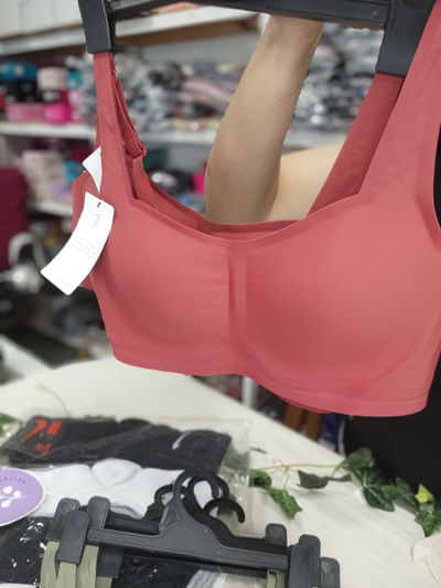 Corpiños latex sin costura con broche por media docena 