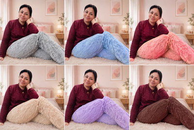 Pantalon pijama de peluche por 1/2 docena 