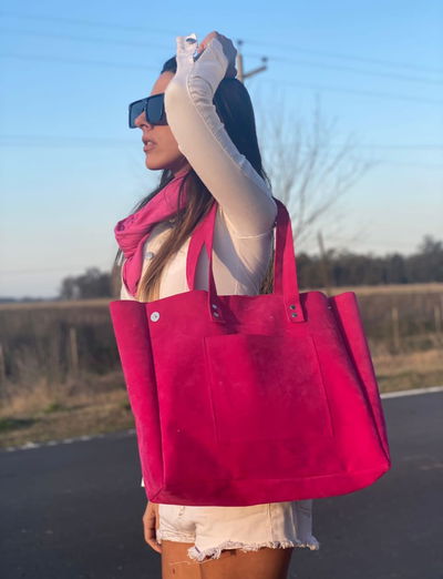 Cartera Venecia de gamuza