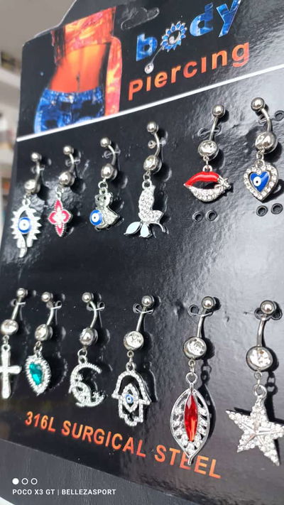 Piercing para ombligo