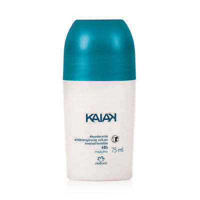 Desodorante Roll On Kaiak Clásico Masculino 75 ml