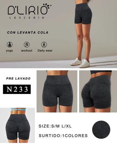 Calza efecto prelvado total black 