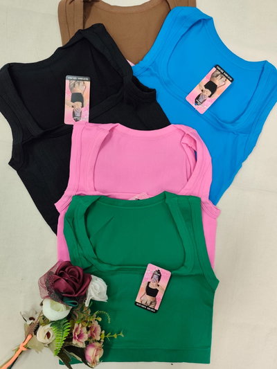 Musculosas top de morley por 1/2 docena 