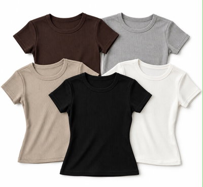 Remera morley básica 1/2 docena 
