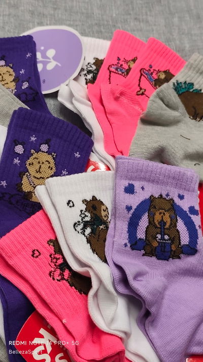 Medias tenis lots of sock