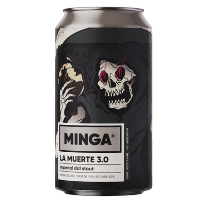 Minga LA MUERTE 3.0 DDL IMPERIAL STOUT 354ml