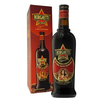 Licor de café Borghetti con caja 700ml