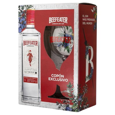 Gin Beefeater 700ml con caja de regalo + Copa