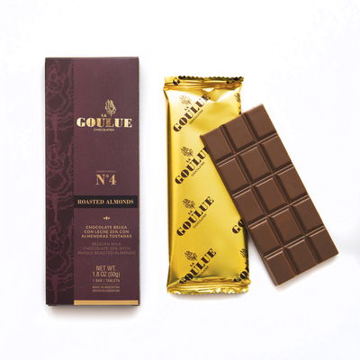 La Goulue - N°4 chocolate belga semiamargo almendras tostadas