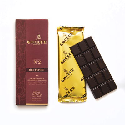 La Goulue - N°2 chocolate belga semiamargo red pepper