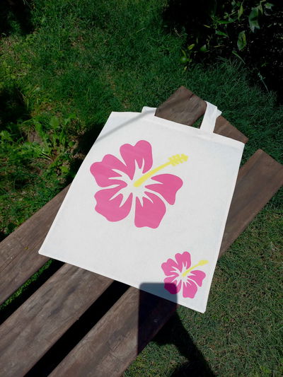 Tote bag flor 35x40