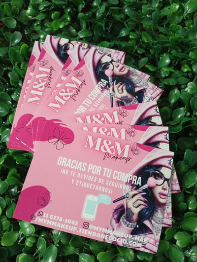 Tarjetas personalizadas 50 unidades 