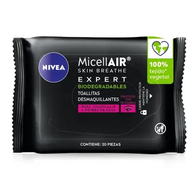 Toallitas desmaquillante micelarx20