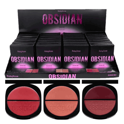 Rubor duo obsidian Ruby rose 