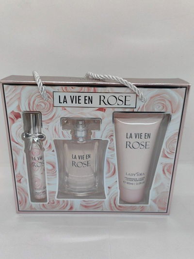 Set de perfume la vie en rose