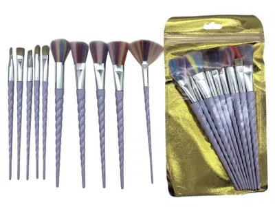 Set de brochas unicornio x10