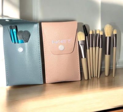 Set de brochas con estuche 